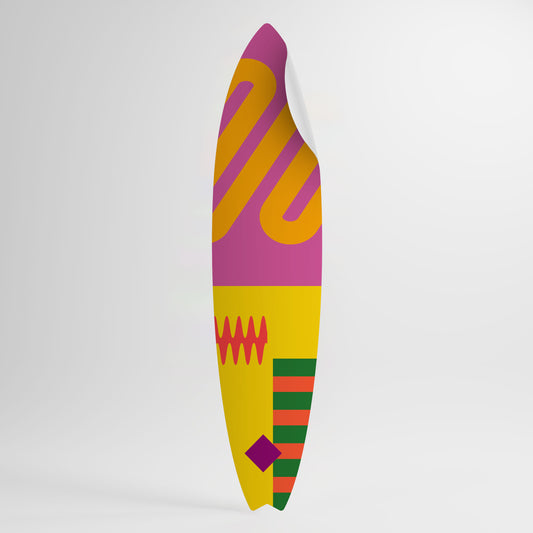VIVID VIBRATIONS Samolepka ve tvaru surfu