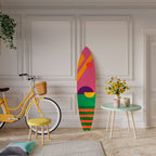 VIVID DREAMS Dekorativní panel ve tvaru surfu