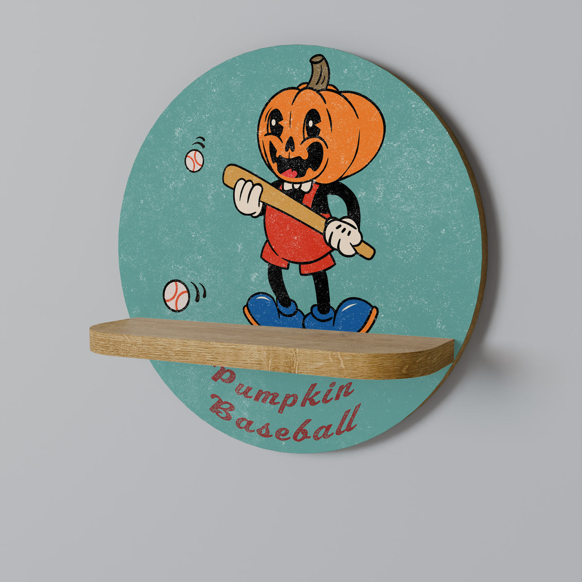 PUMPKIN BASEBALL Designová police