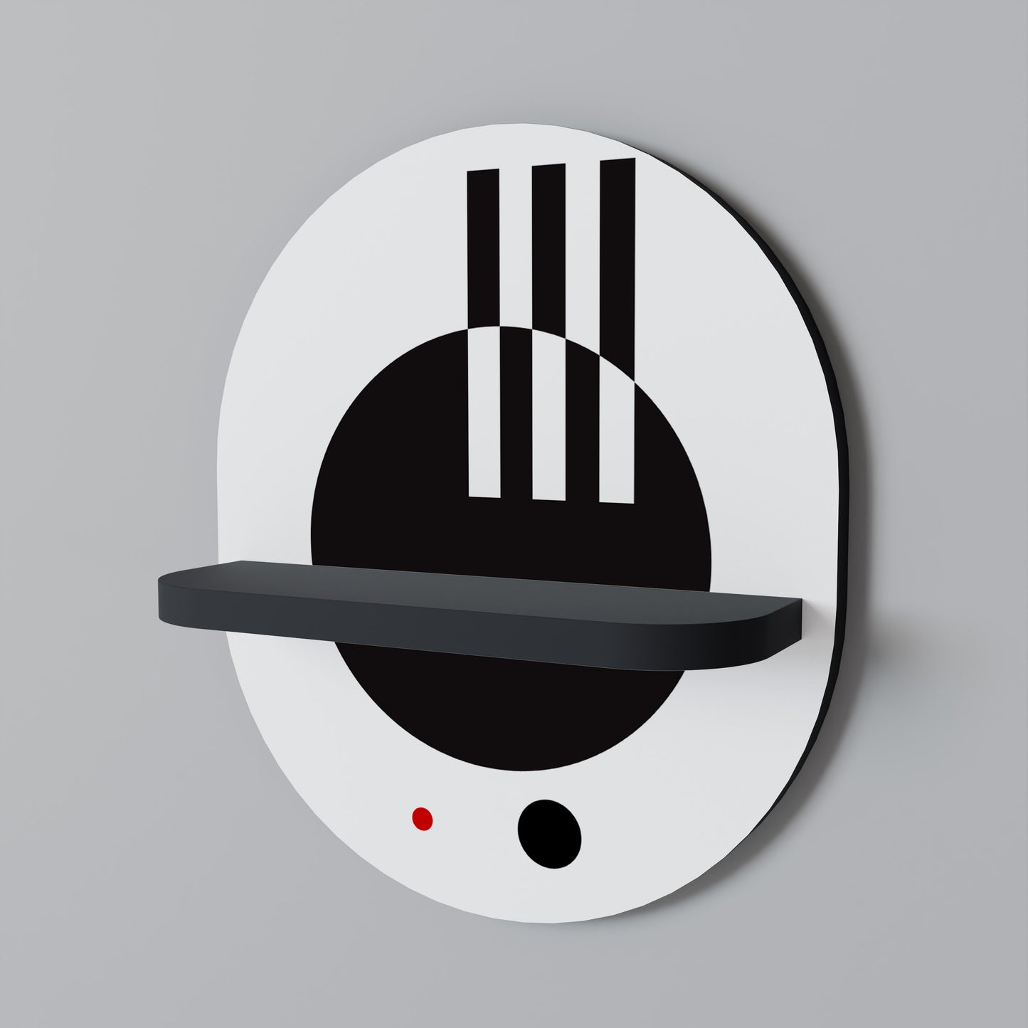 BLACK AND WHITE COMBINATION Designová police