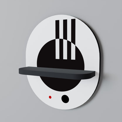 BLACK AND WHITE COMBINATION Designová police