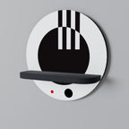 BLACK AND WHITE COMBINATION Designová police