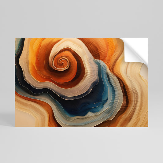 SPIRALING DREAMSCAPE Vodorovný samolepicí plakát