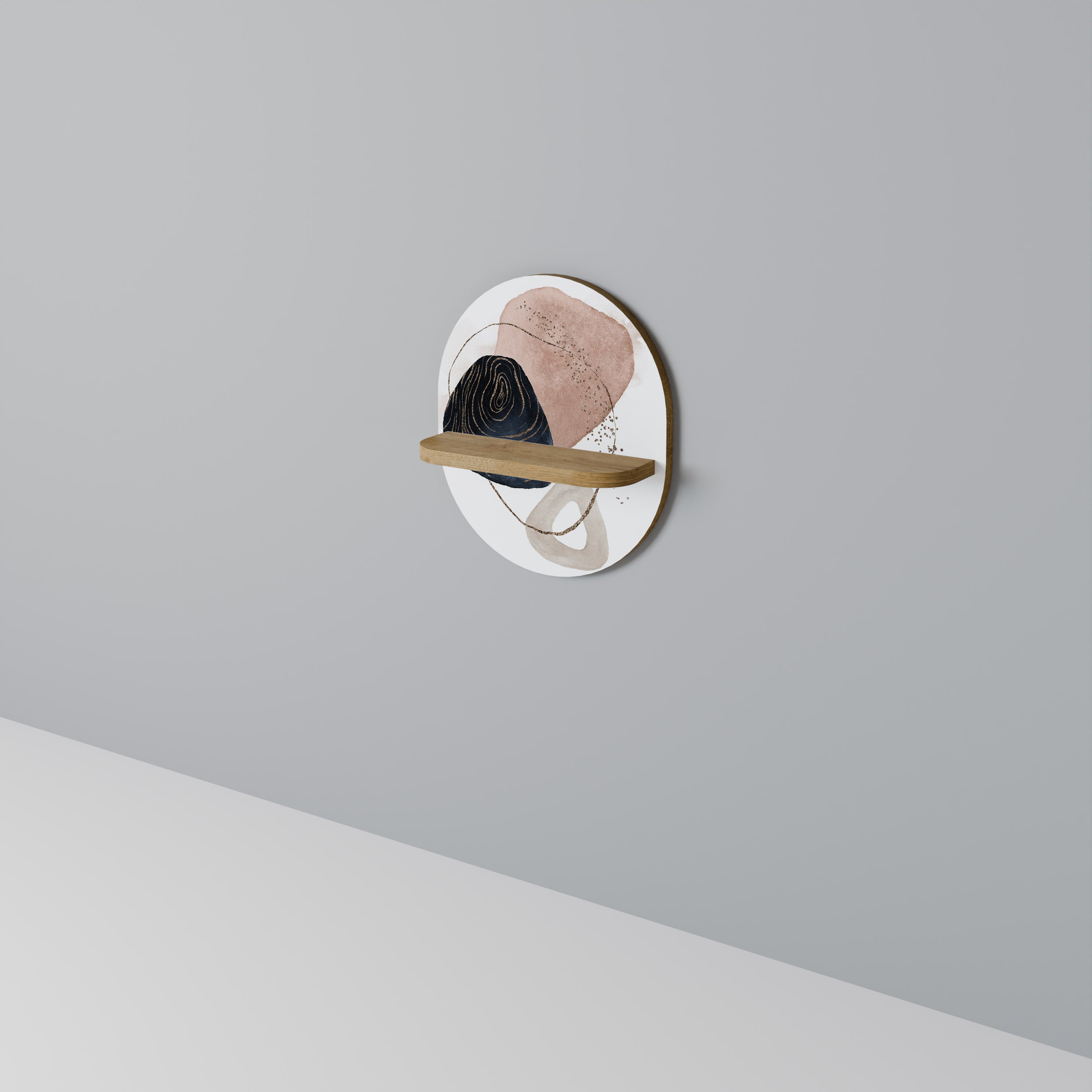 COLORFUL SHAPES Art Shelf