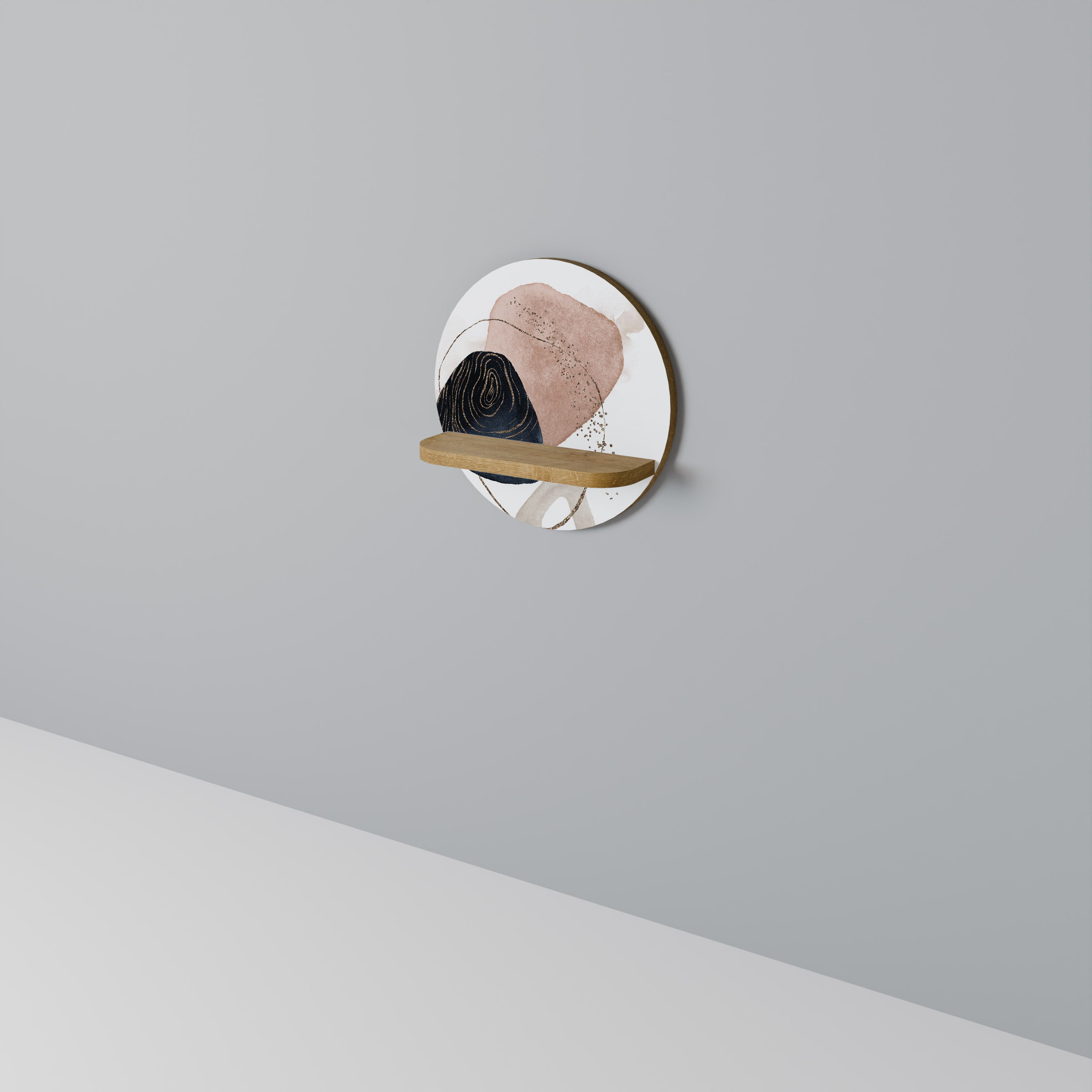 COLORFUL SHAPES Art Shelf