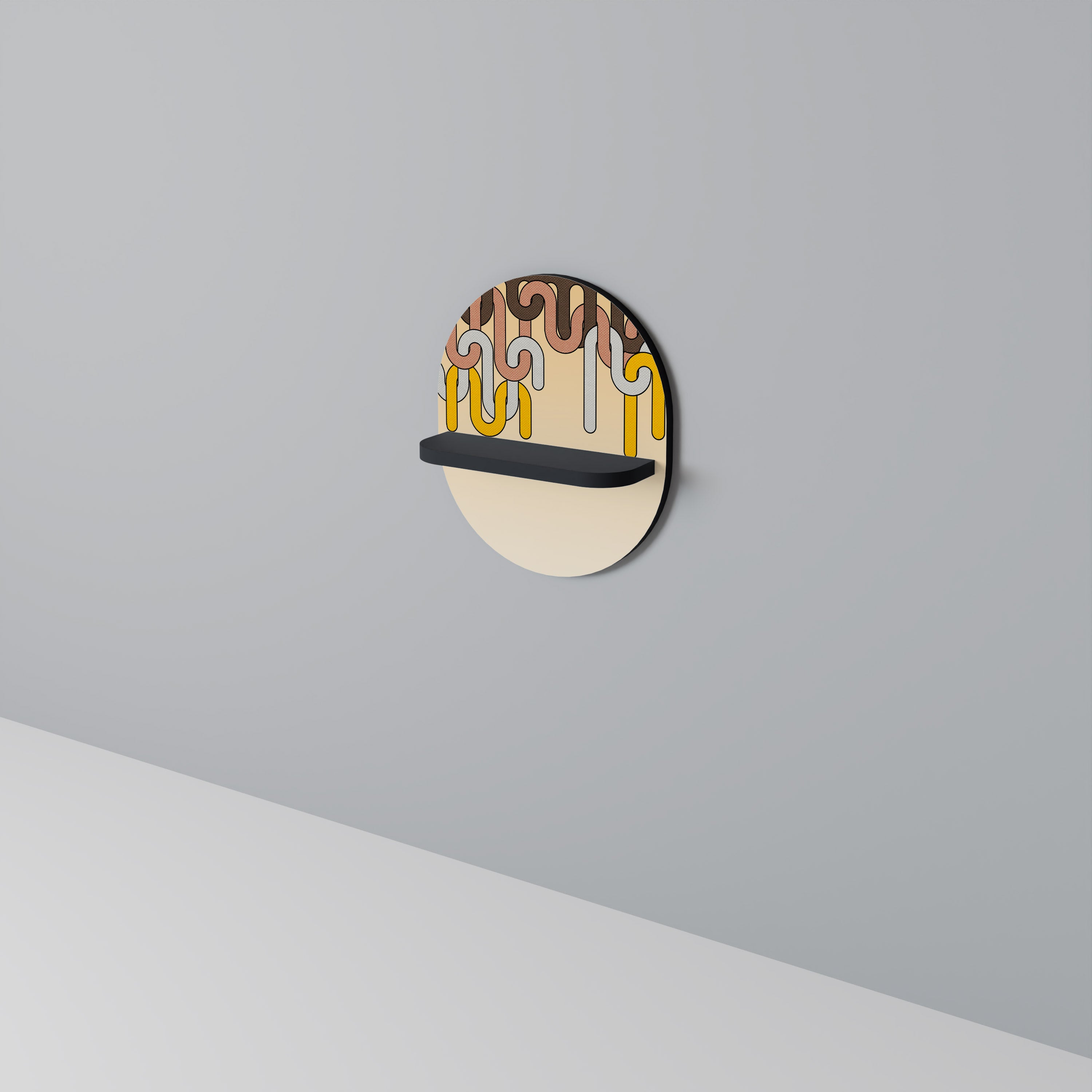 COLORFUL STRINGS Art Shelf