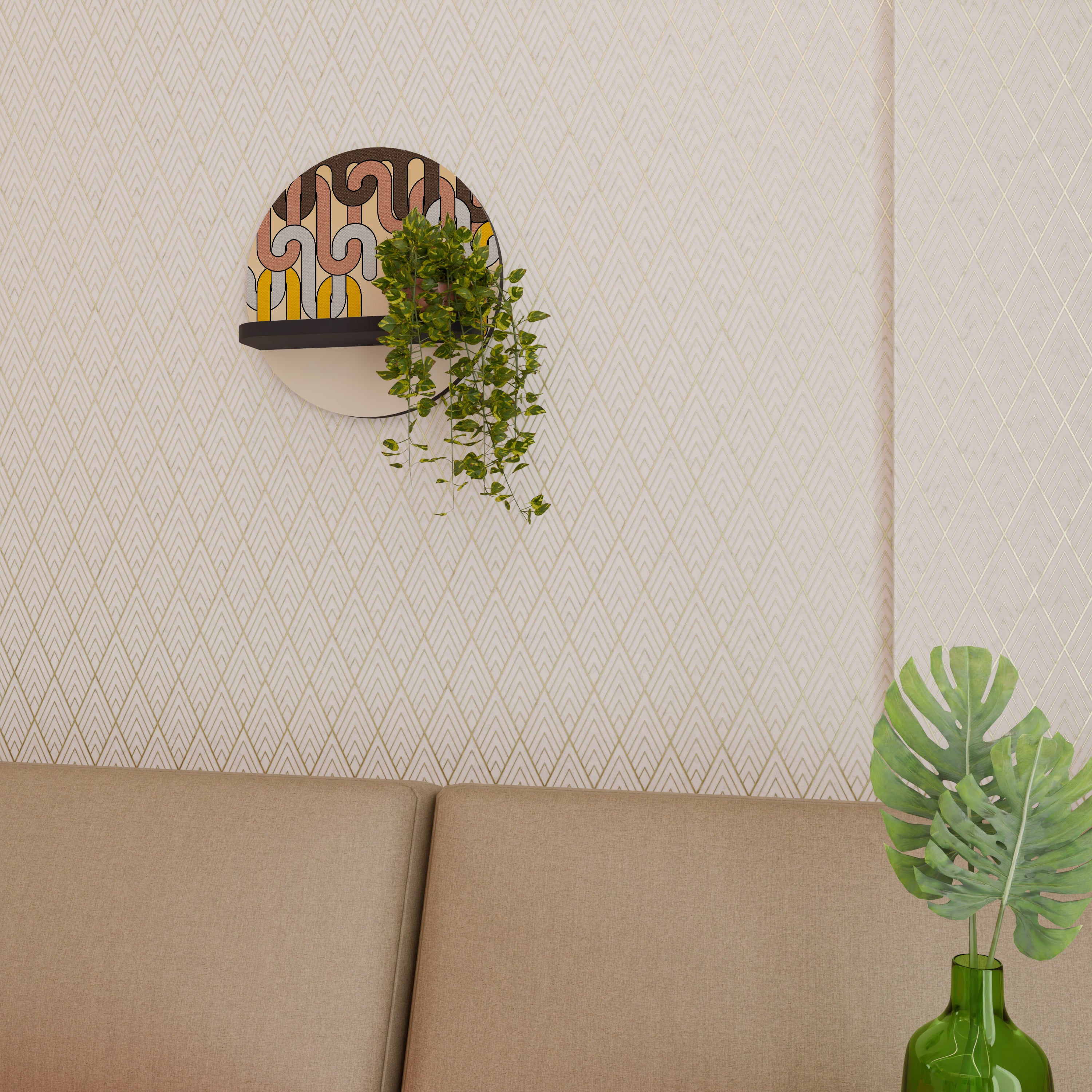 COLORFUL STRINGS Designová police