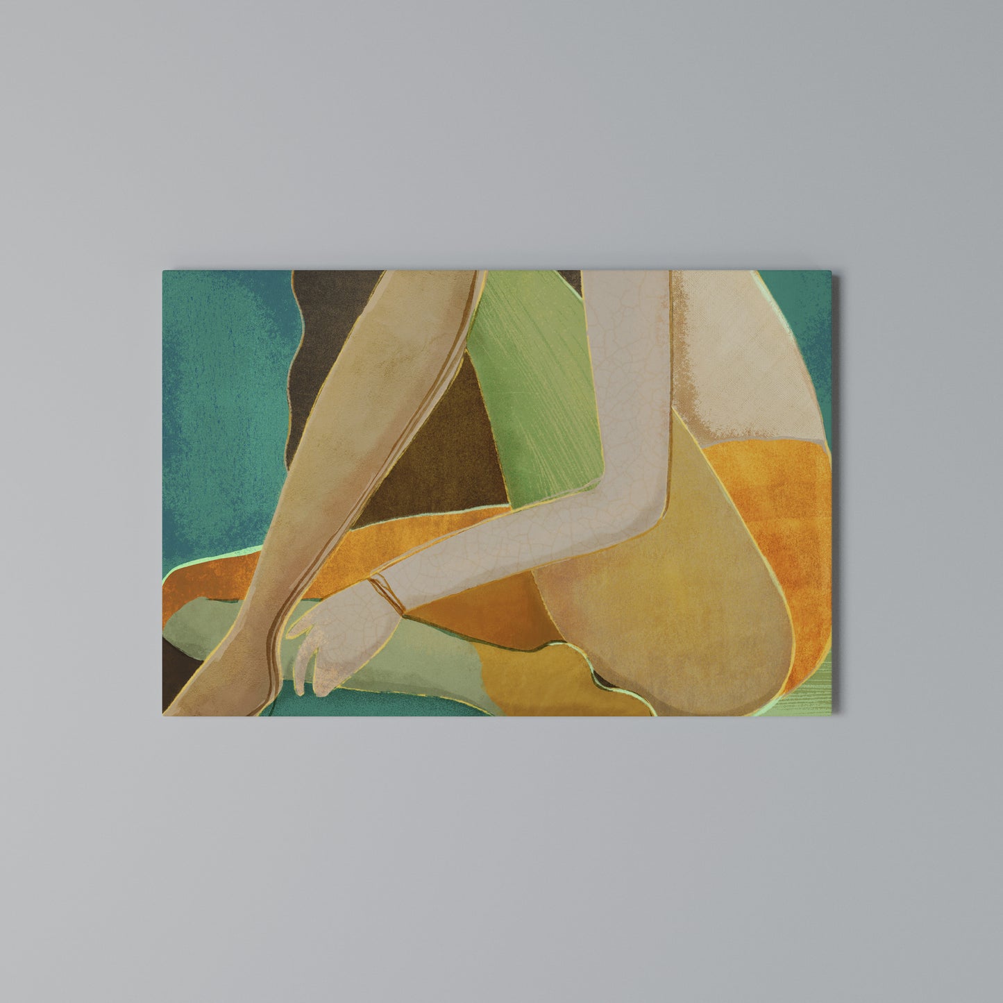WAITING FOR LOVE Horizontal Canvas Print