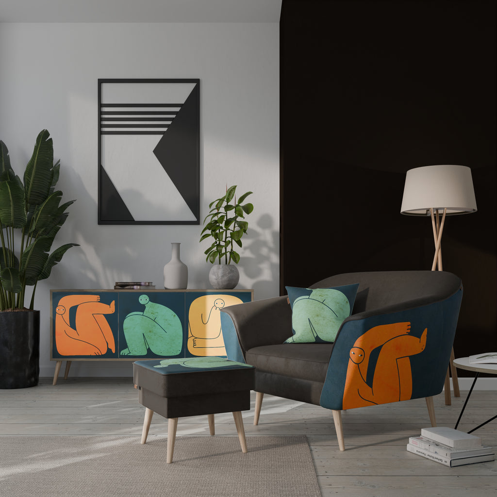 TOGETHER BUT SEPARATELY AURORA Armchair