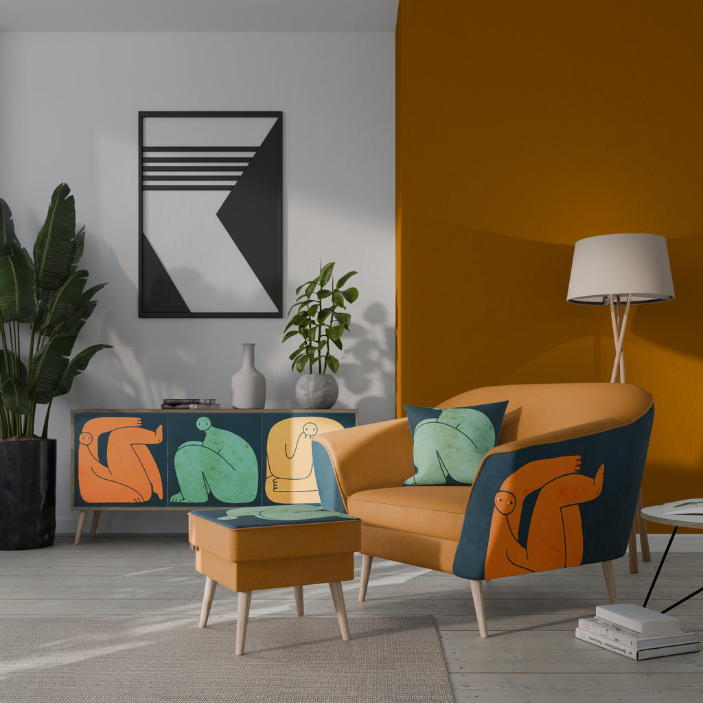 TOGETHER BUT SEPARATELY AURORA Armchair