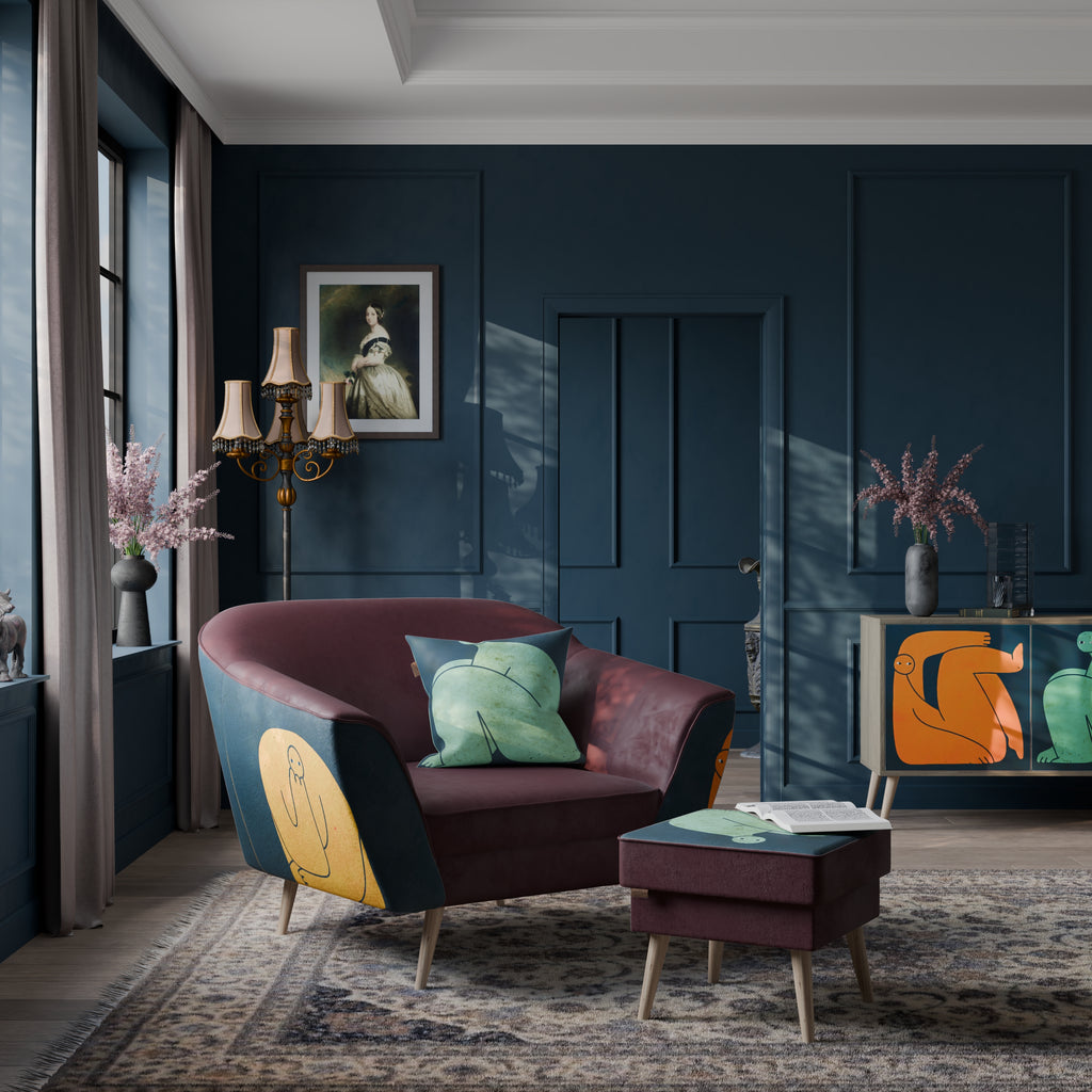 TOGETHER BUT SEPARATELY AURORA Armchair