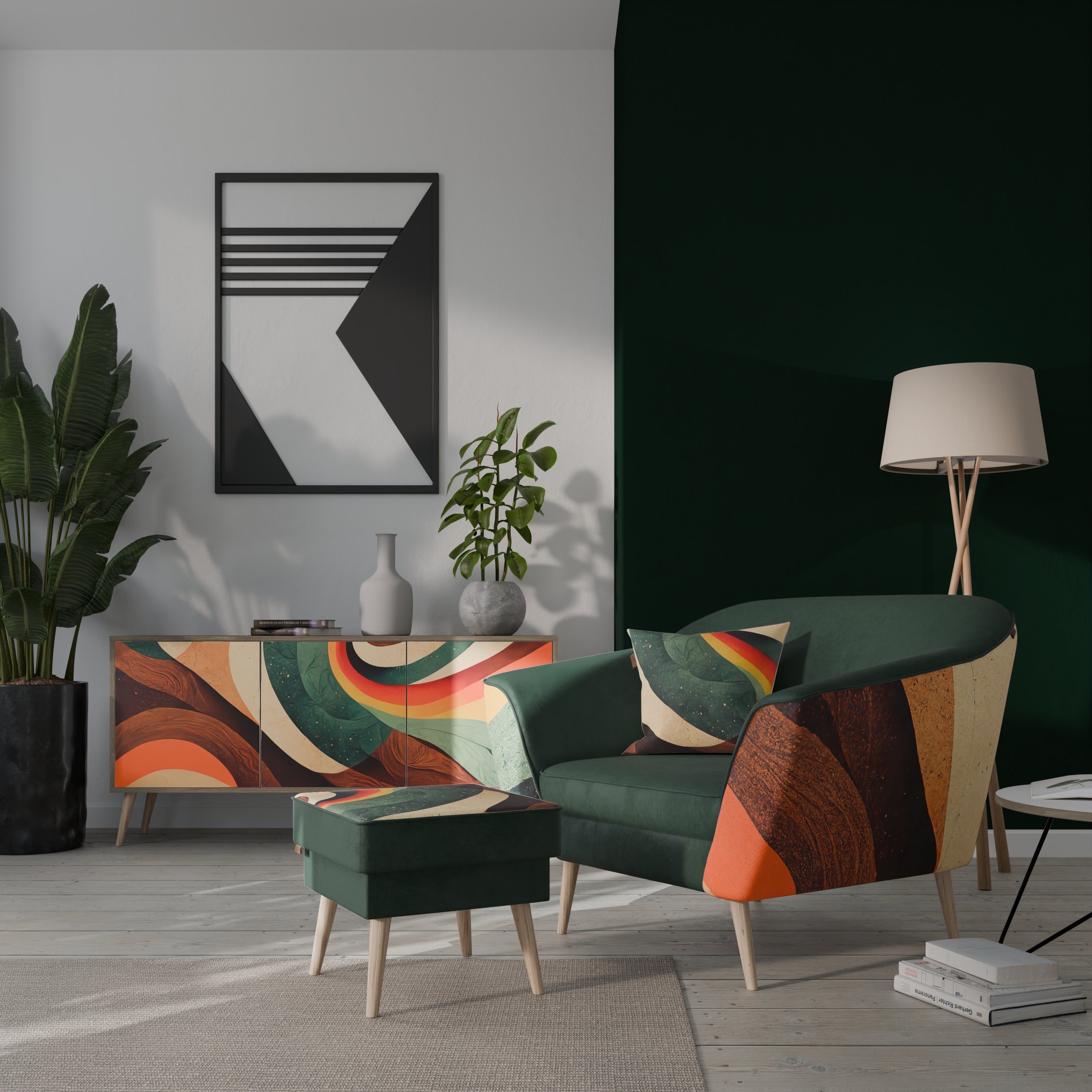 COLORFUL STRANDS AURORA Armchair