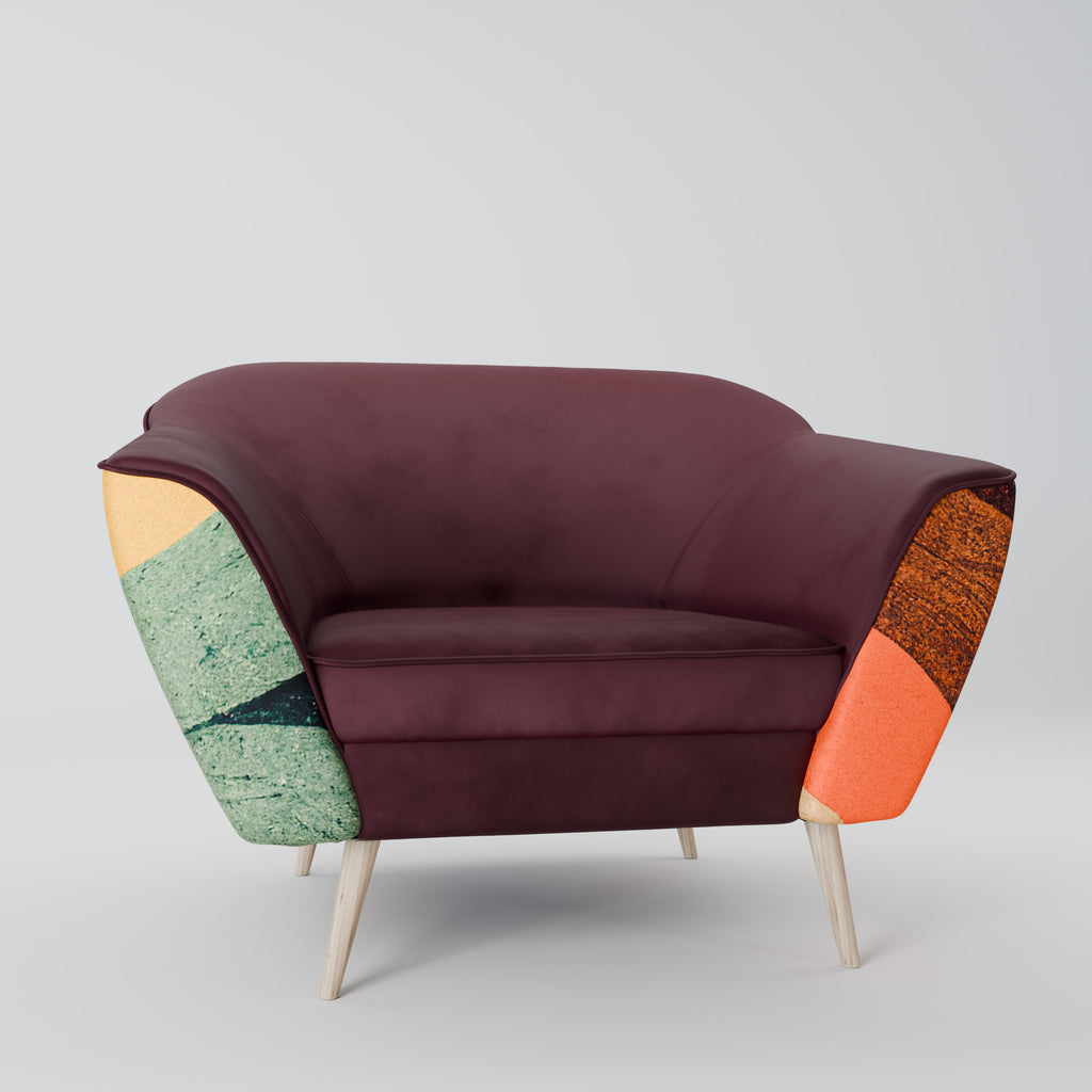 COLORFUL STRANDS AURORA Armchair