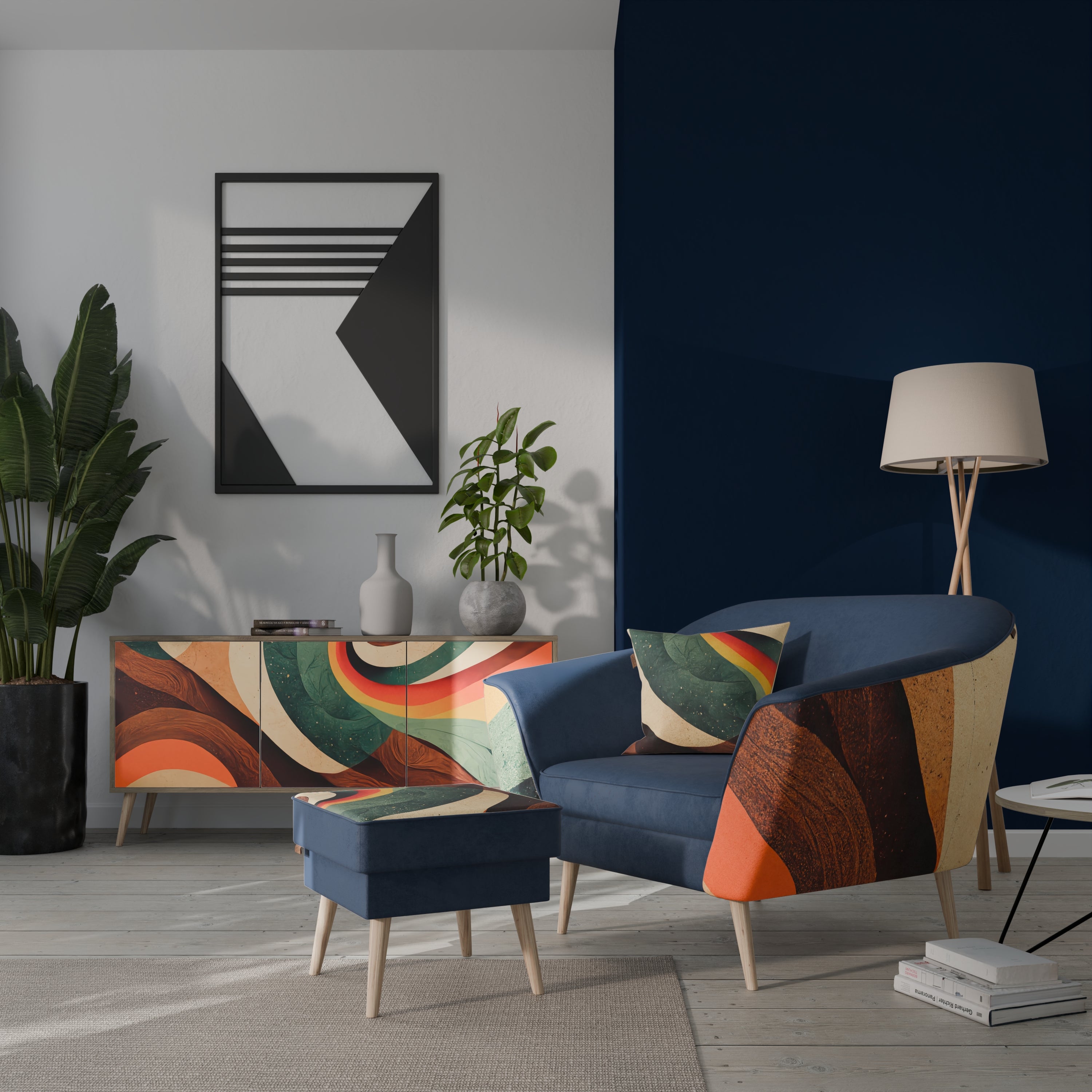 COLORFUL STRANDS AURORA Armchair