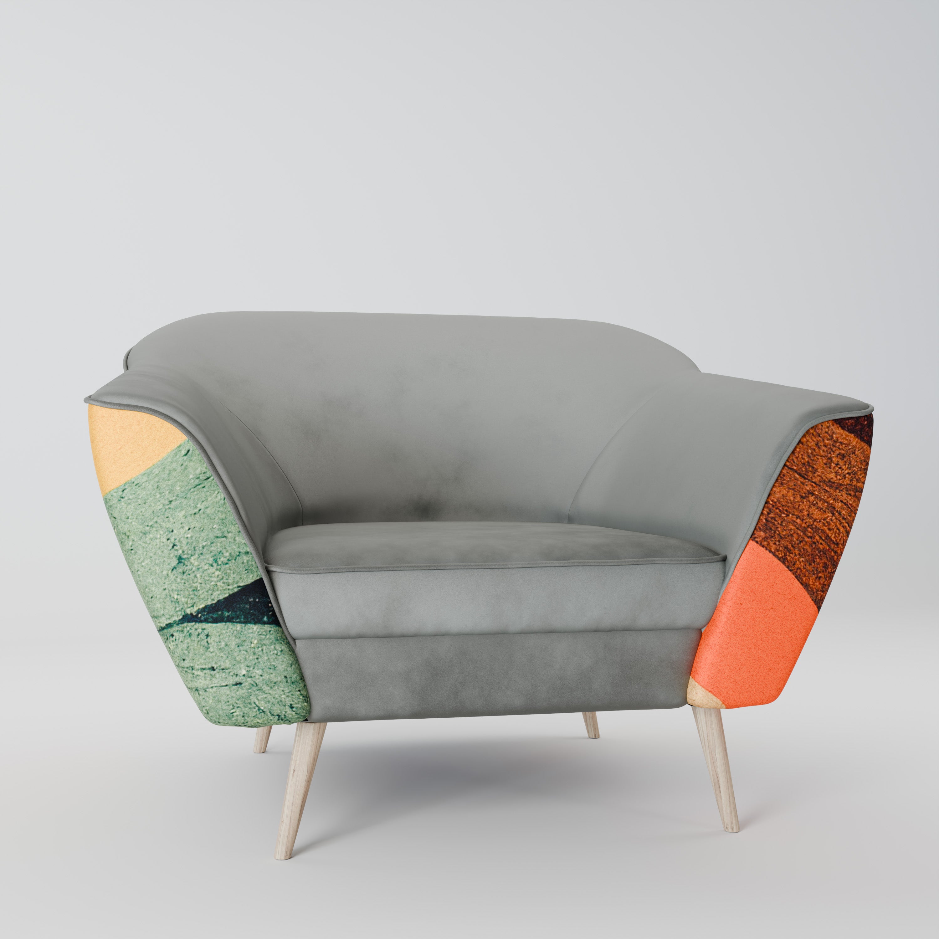 COLORFUL STRANDS AURORA Armchair