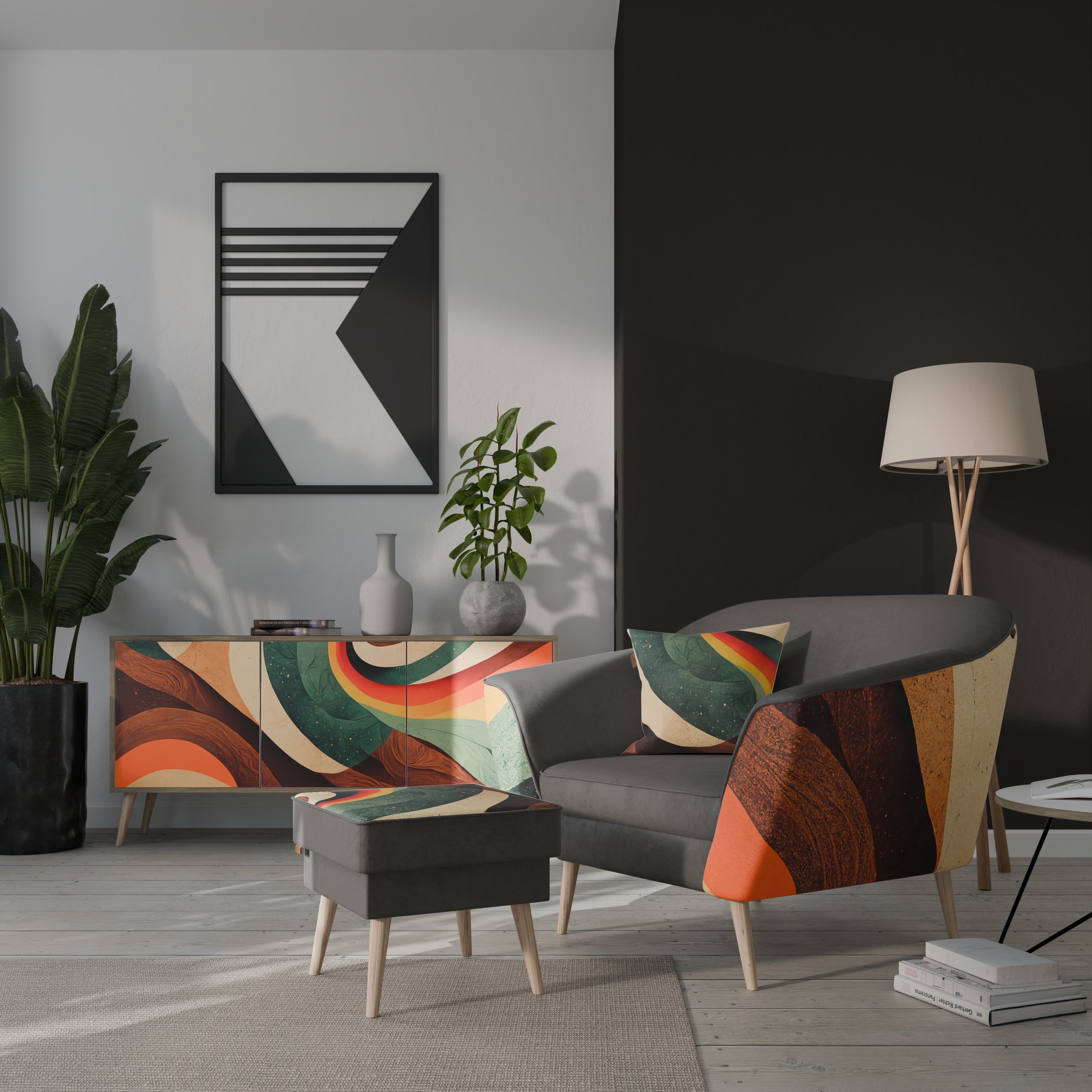 COLORFUL STRANDS AURORA Armchair