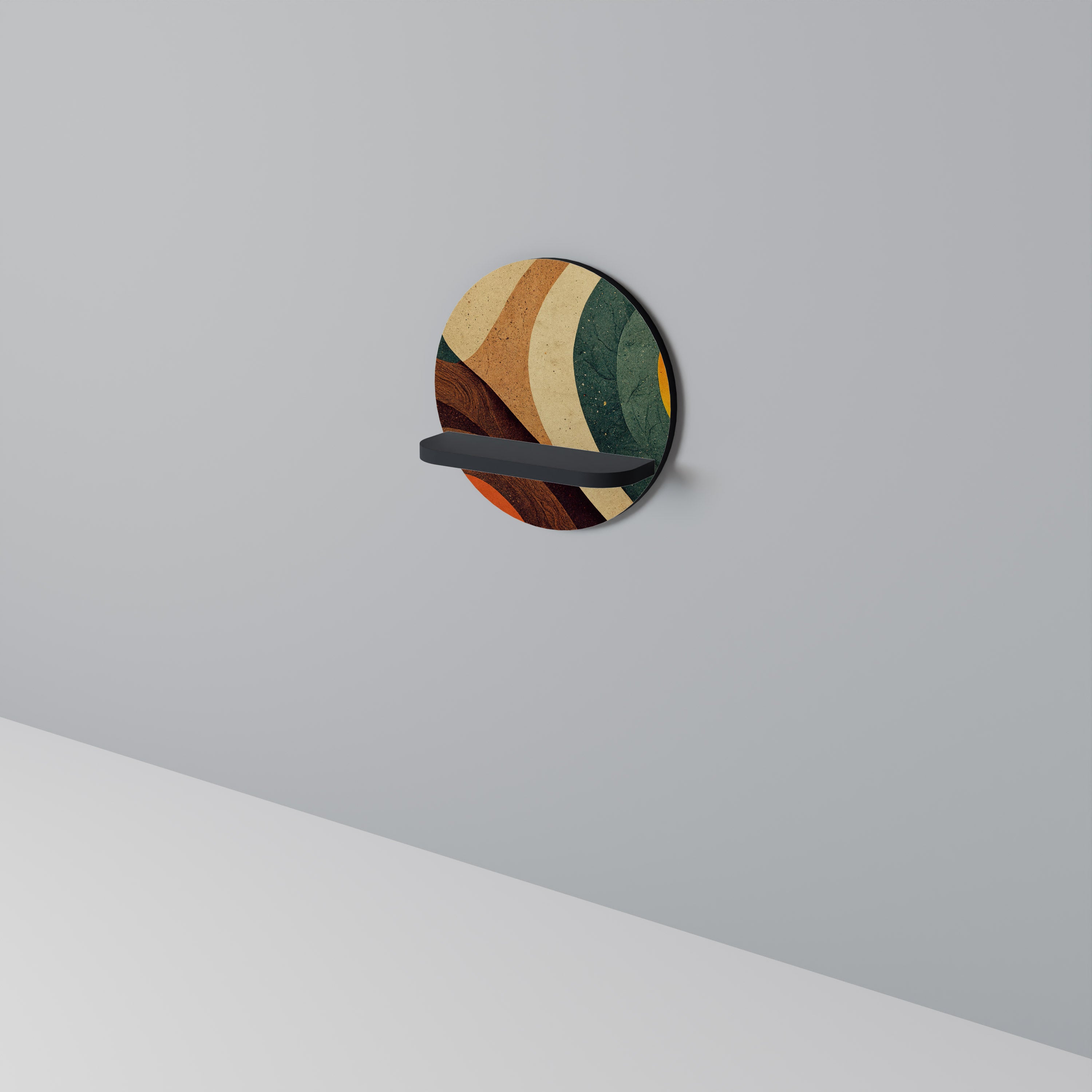 COLORFUL STRANDS Art Shelf