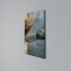 STEPS TO SERENITY Vertical Canvas Print