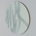 MEMORY TRACES Round Wall Art