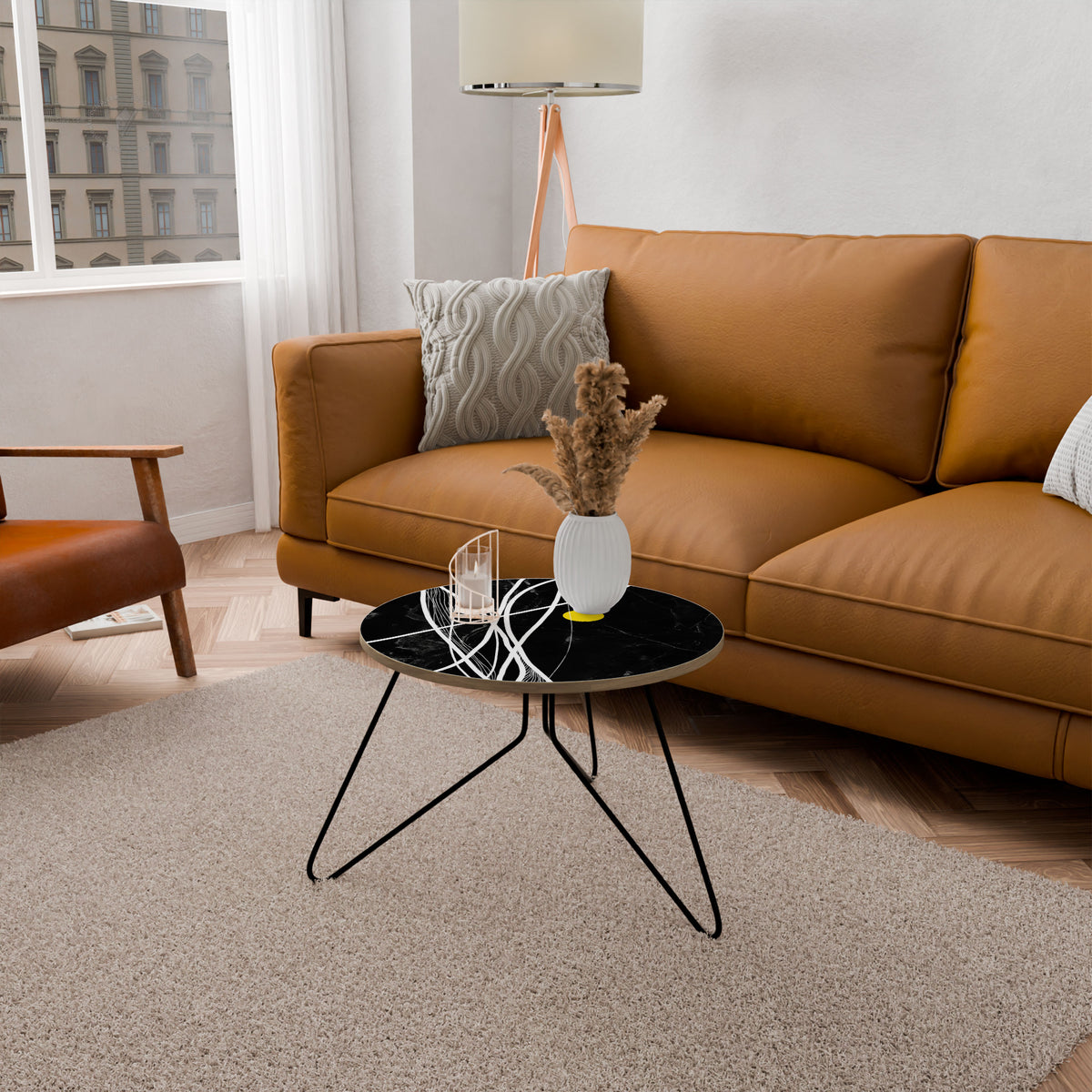 LIGHT IN THE DARK Konferenční stolek