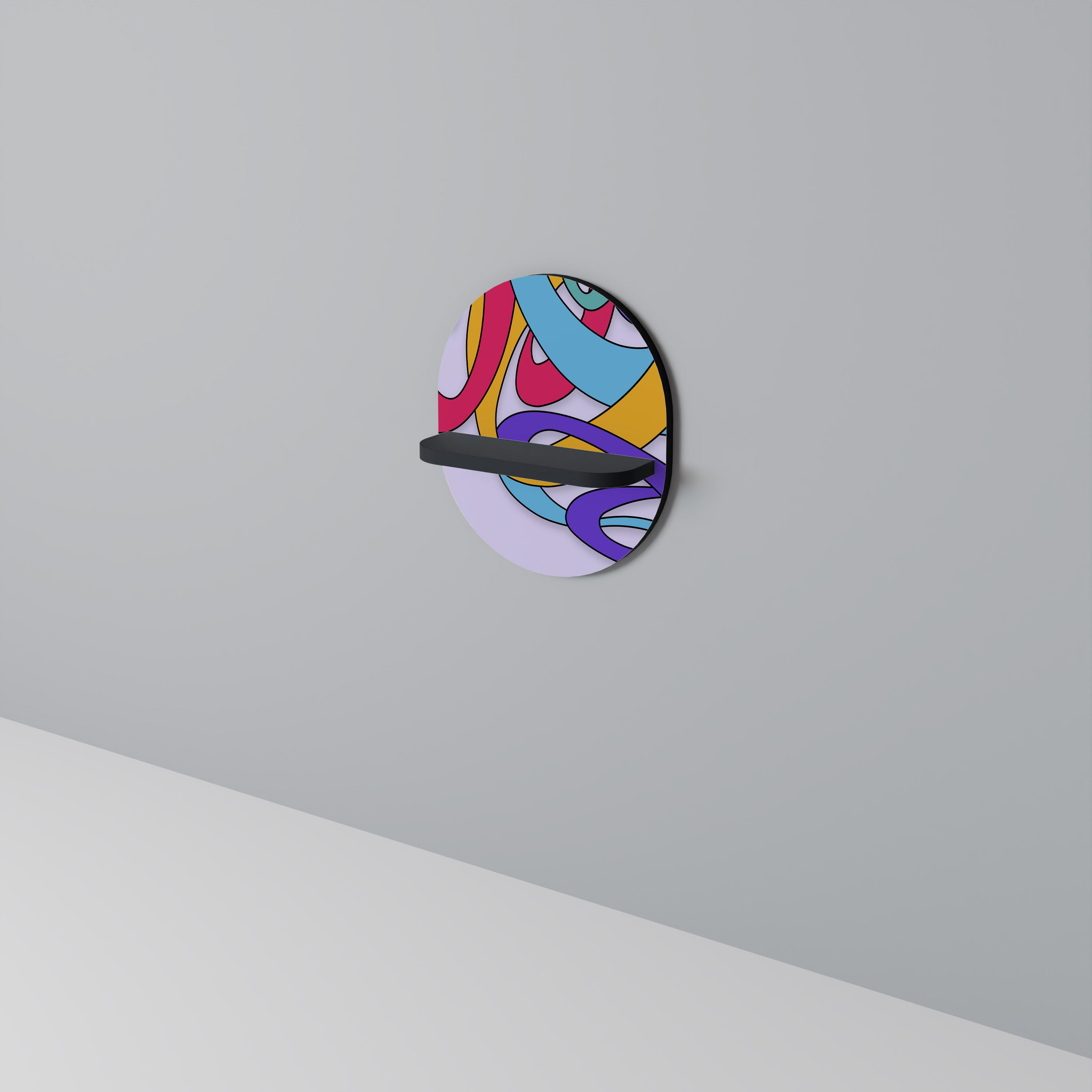 COLOR STREAM Art Shelf