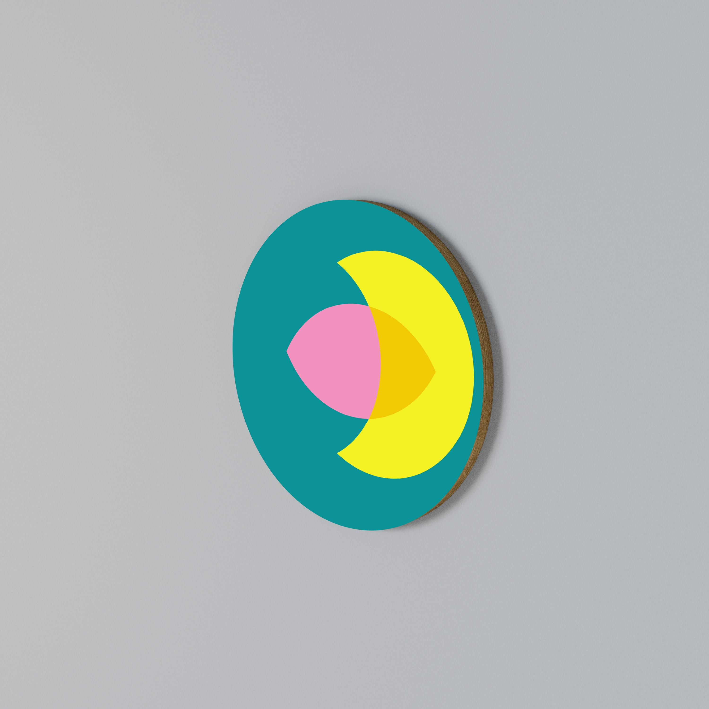 SPIRITUAL SUPPORT Round Wall Art