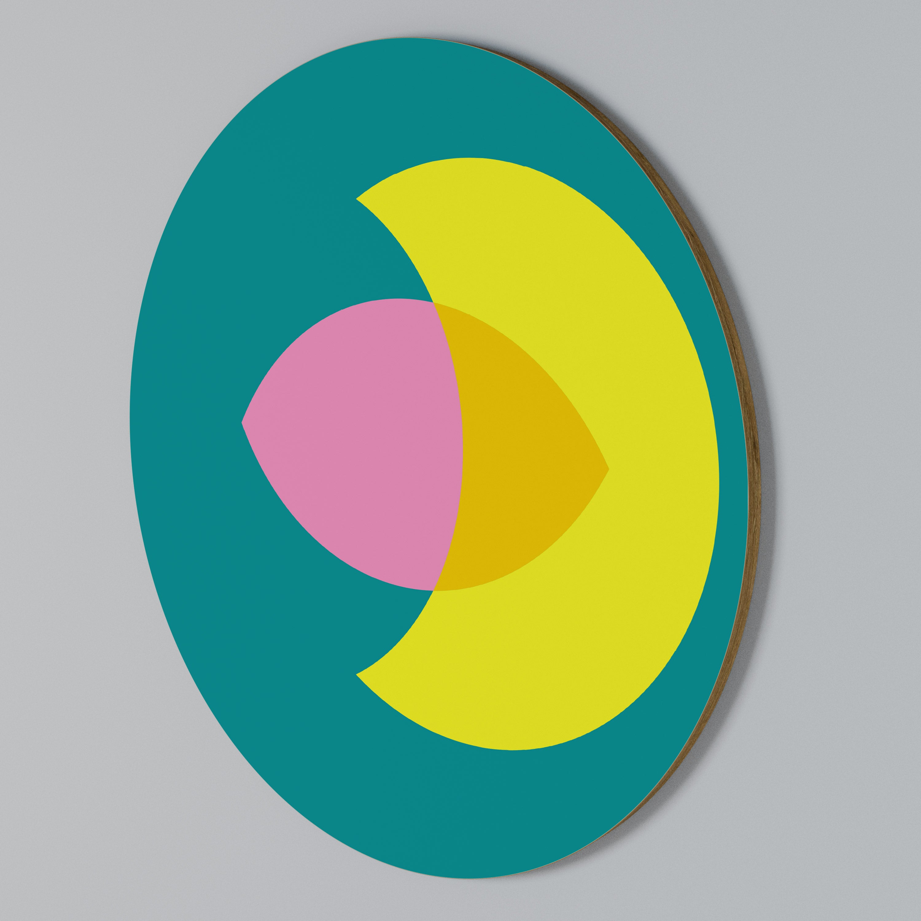 SPIRITUAL SUPPORT Round Wall Art