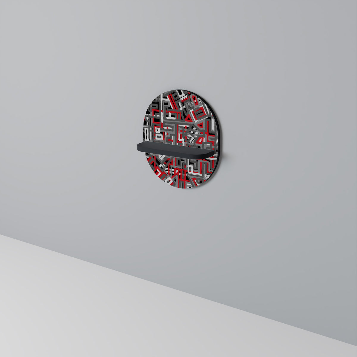 BROKEN LINES Designová police