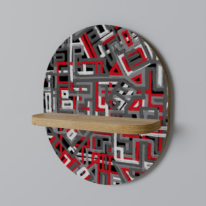 BROKEN LINES Designová police