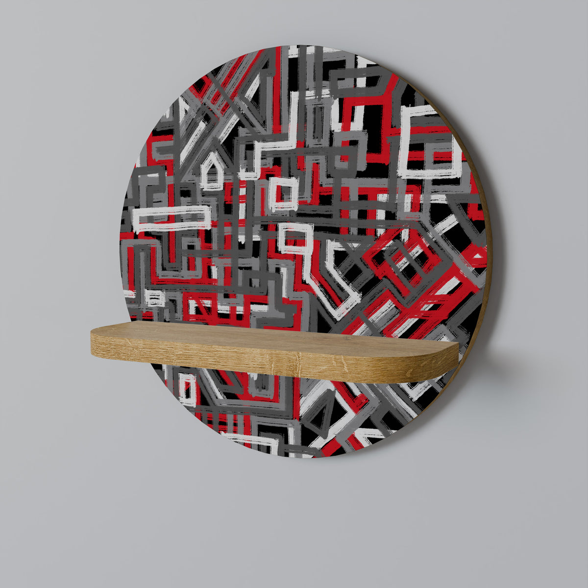 BROKEN LINES Designová police