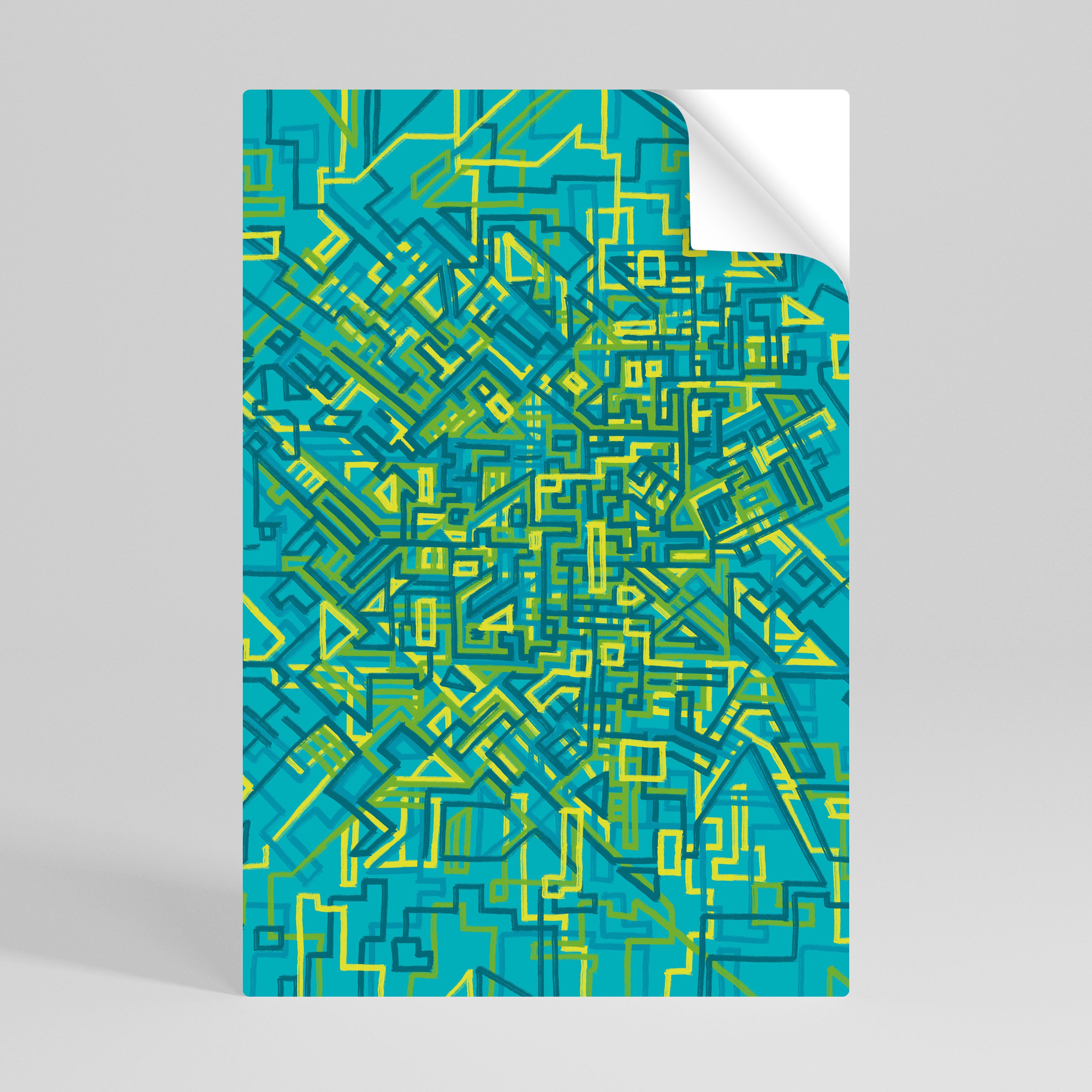 NOSTALGIC MEMORIES Peel and Stick Vertical Poster