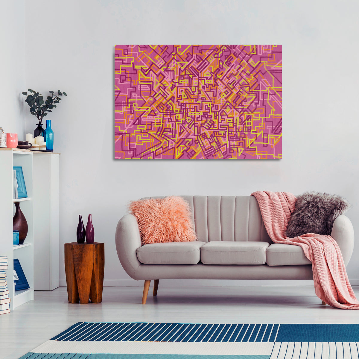 LOVELY MEMORIES Horizontal Canvas Print