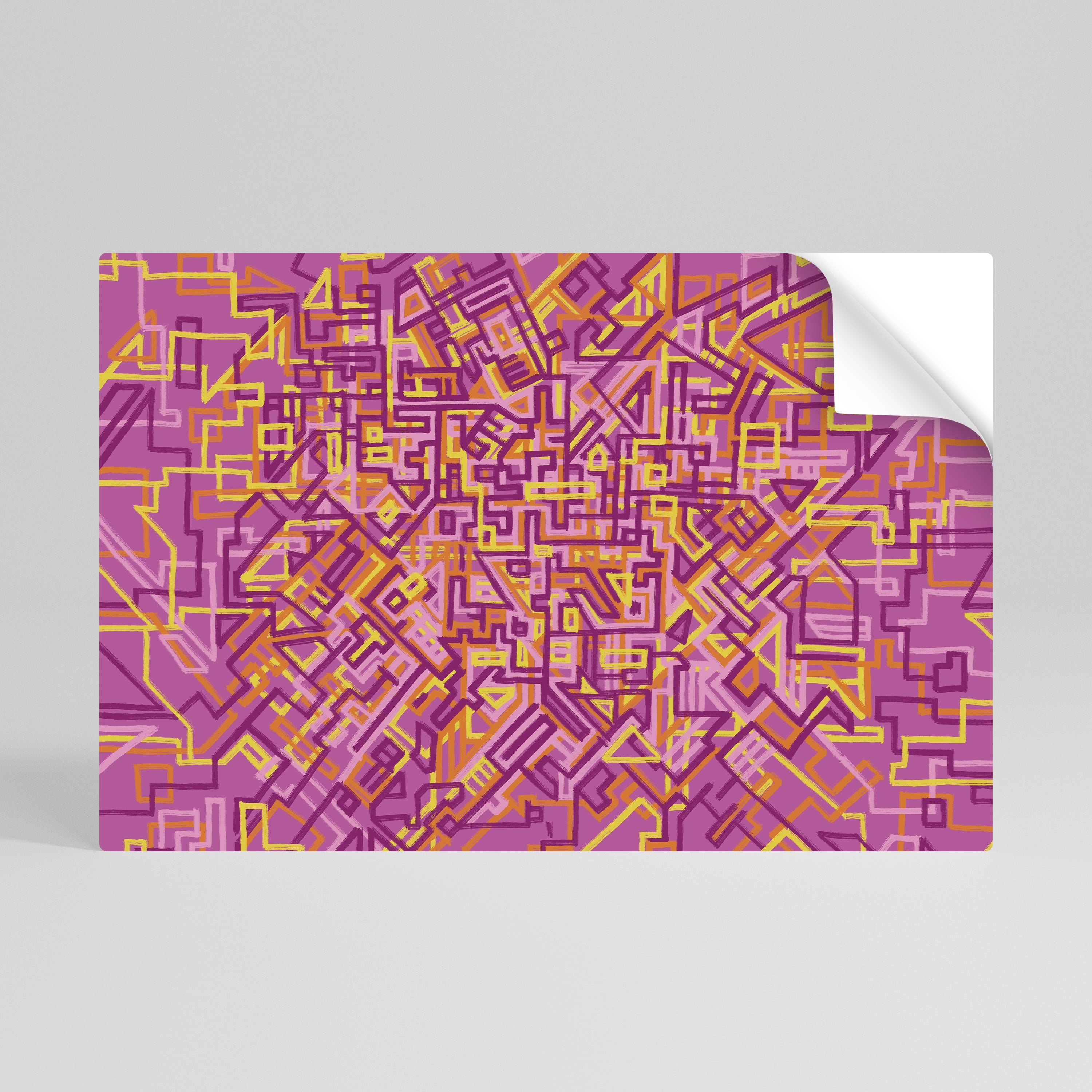 LOVELY MEMORIES Peel and Stick Horizontal Poster