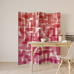 KALEIDOSCOPIC CUBISM 4-Panel Room Divider