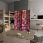 KALEIDOSCOPIC CUBISM 4-Panel Room Divider