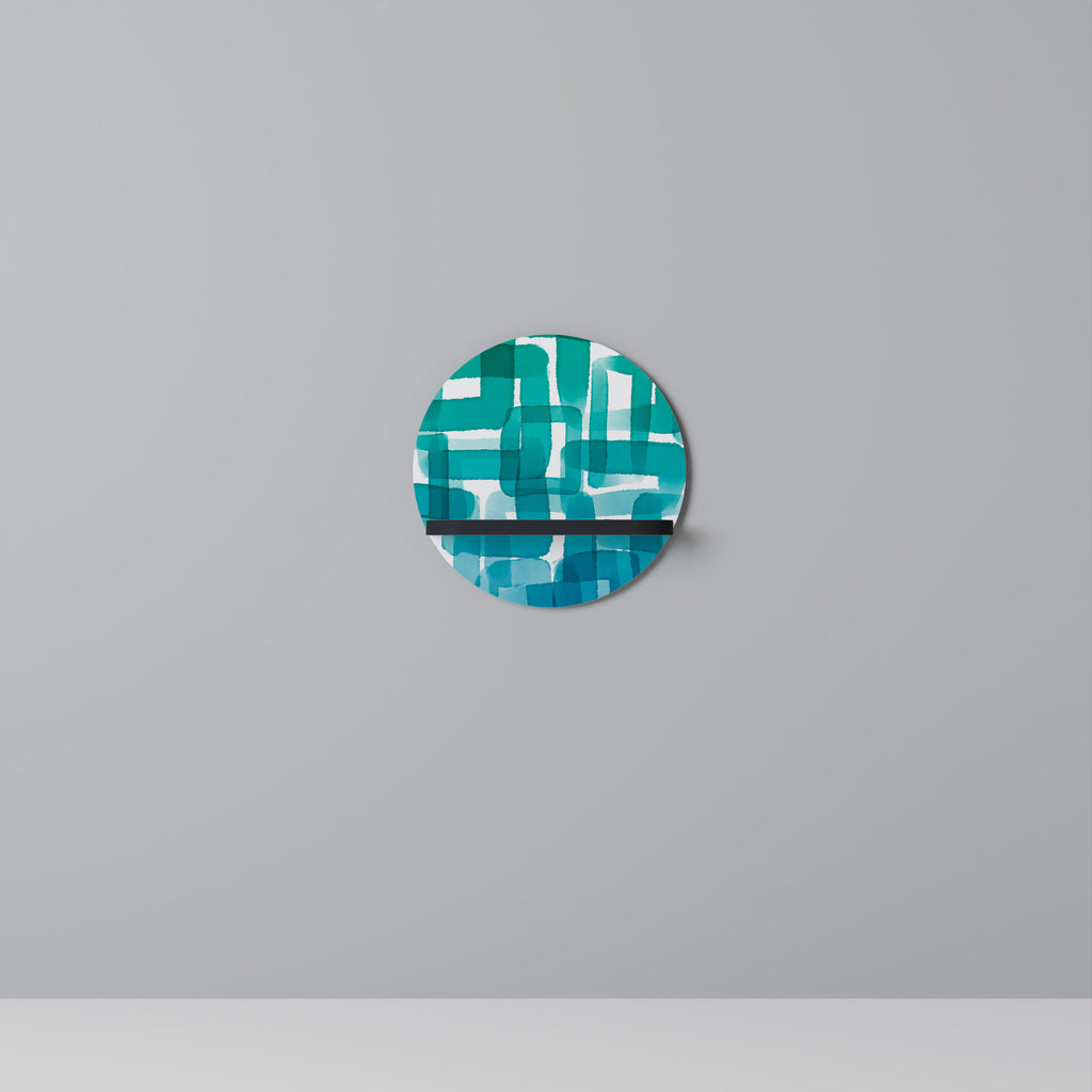 TURQUOISE RECTANGLES Designová police