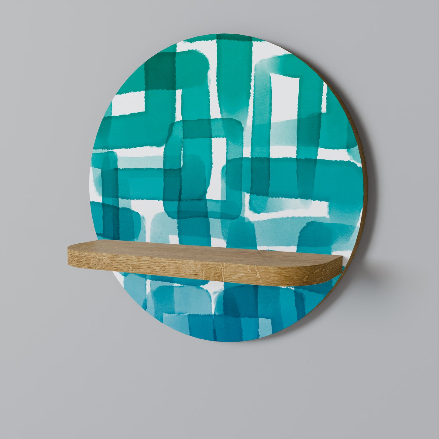TURQUOISE RECTANGLES Designová police