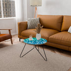 TURQUOISE RECTANGLES Coffee Table