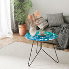 TURQUOISE RECTANGLES Coffee Table