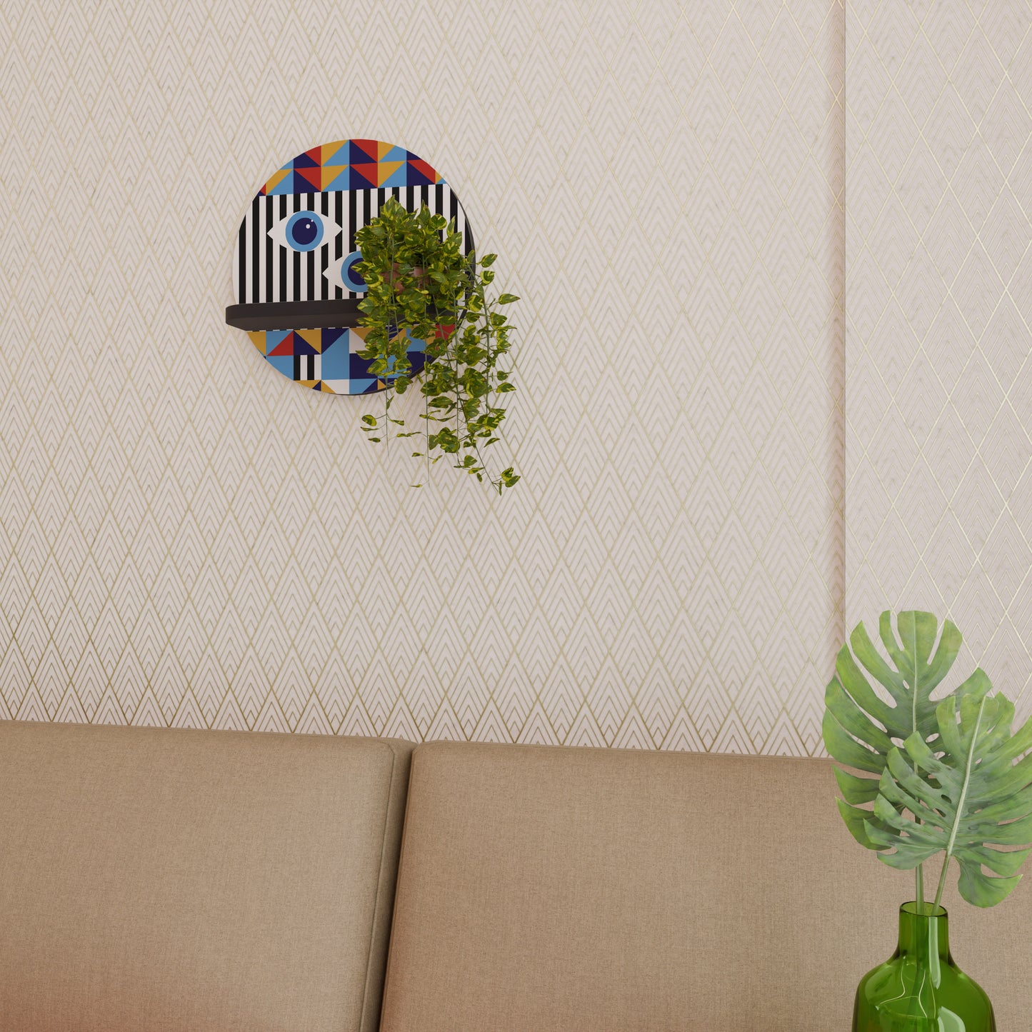 ABSTRACTION AND GEOMETRY Designová police