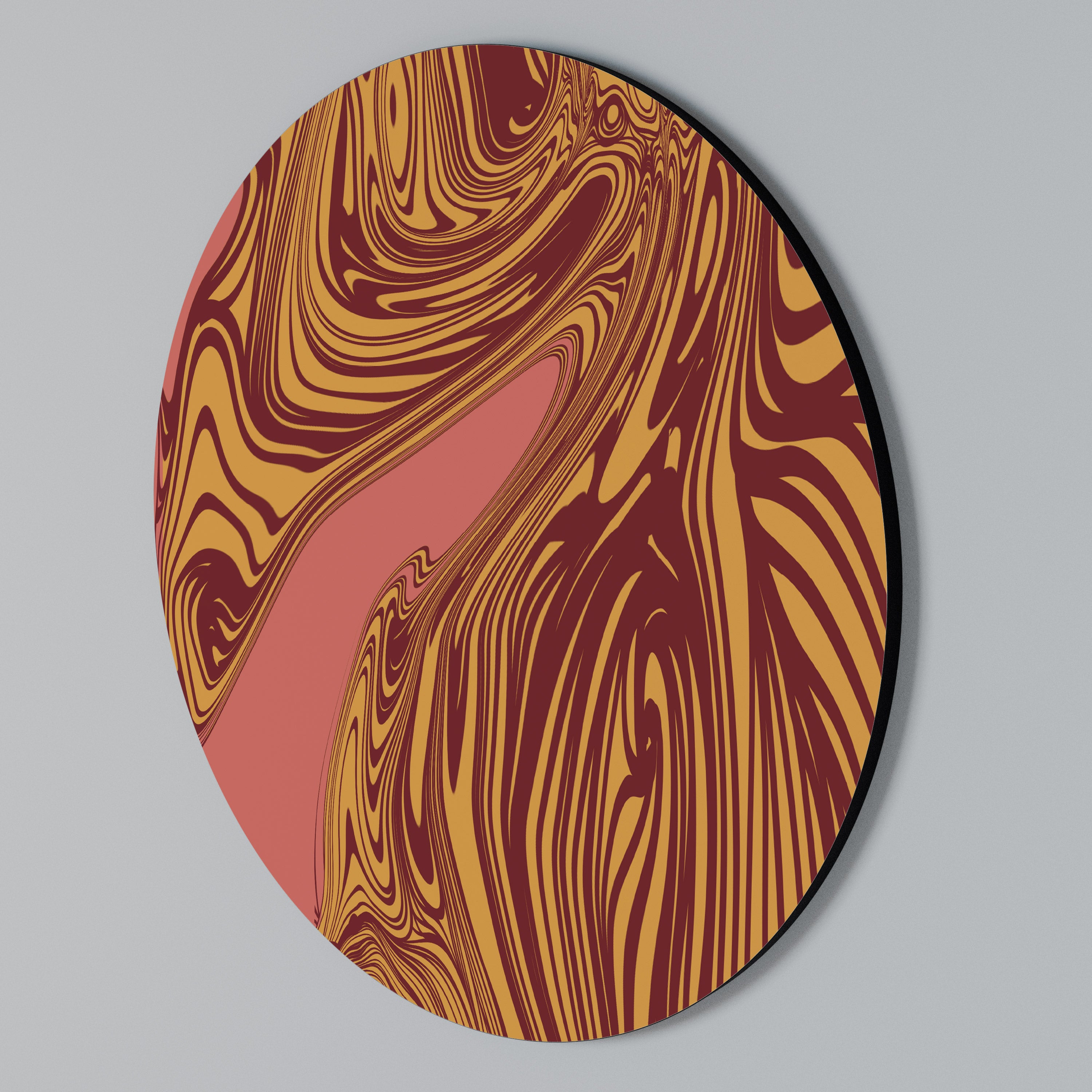 FLOATING THOUGHTS Round Wall Art