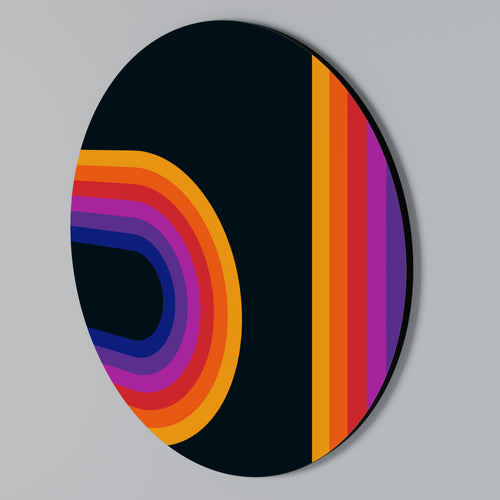 BLINDED BY THE LIGHTS Kulatá nástěnná dekorace