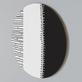 MONOCHROME MUSE Round Wall Art
