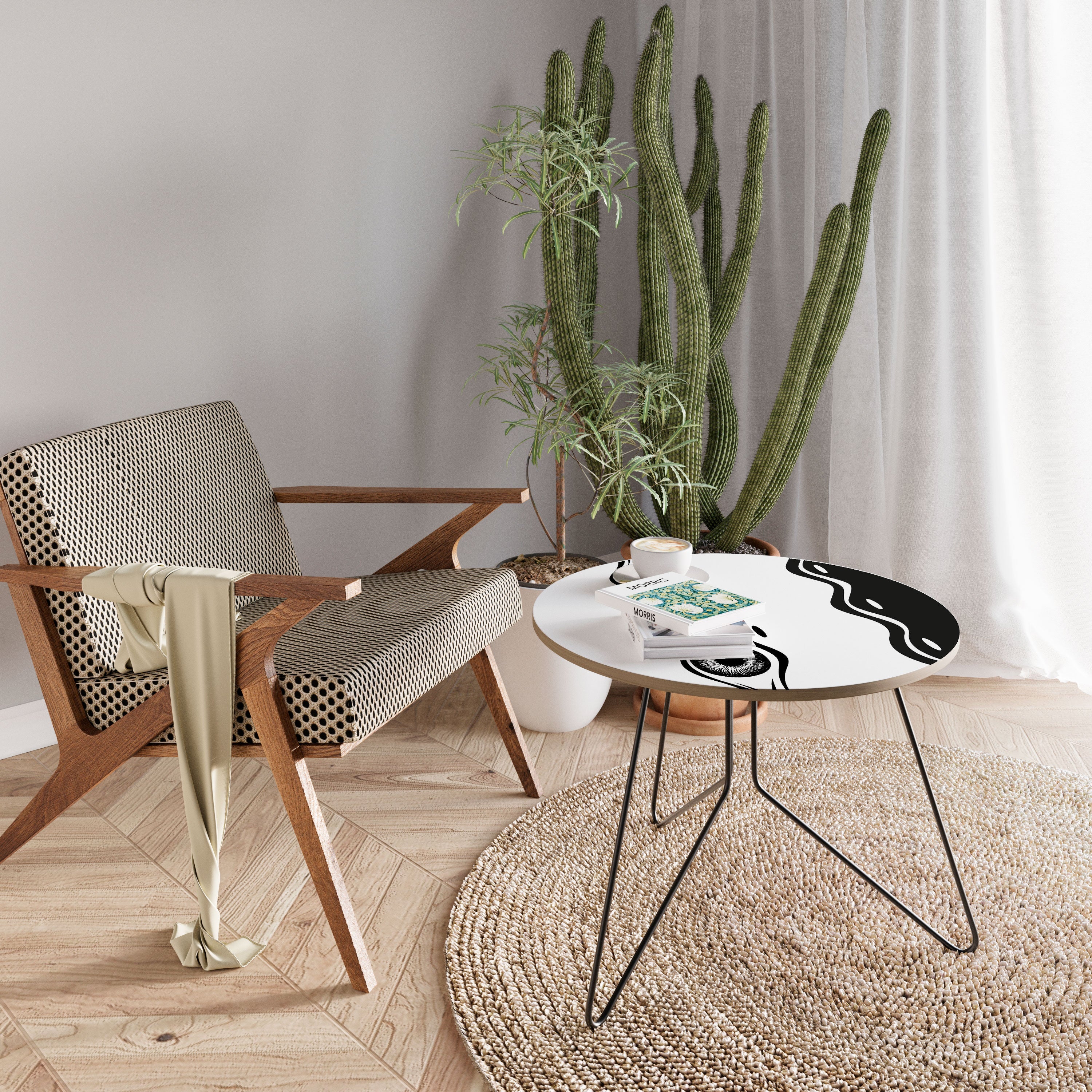 BOLD LINEAR DANCE Coffee Table