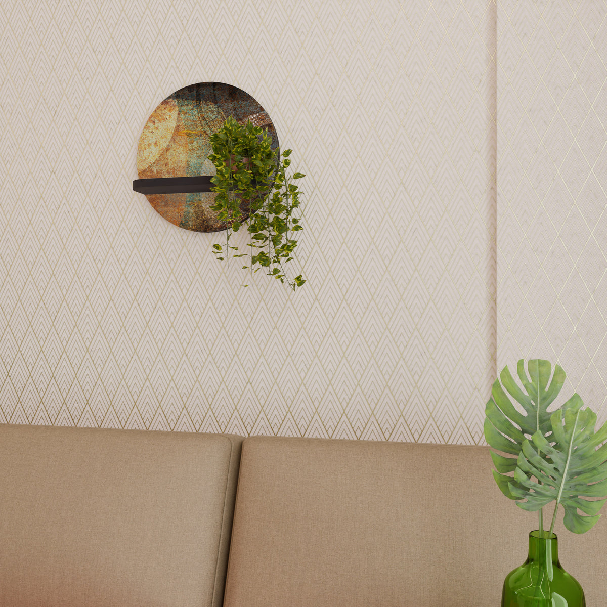 ANTIQUE AURA Designová police