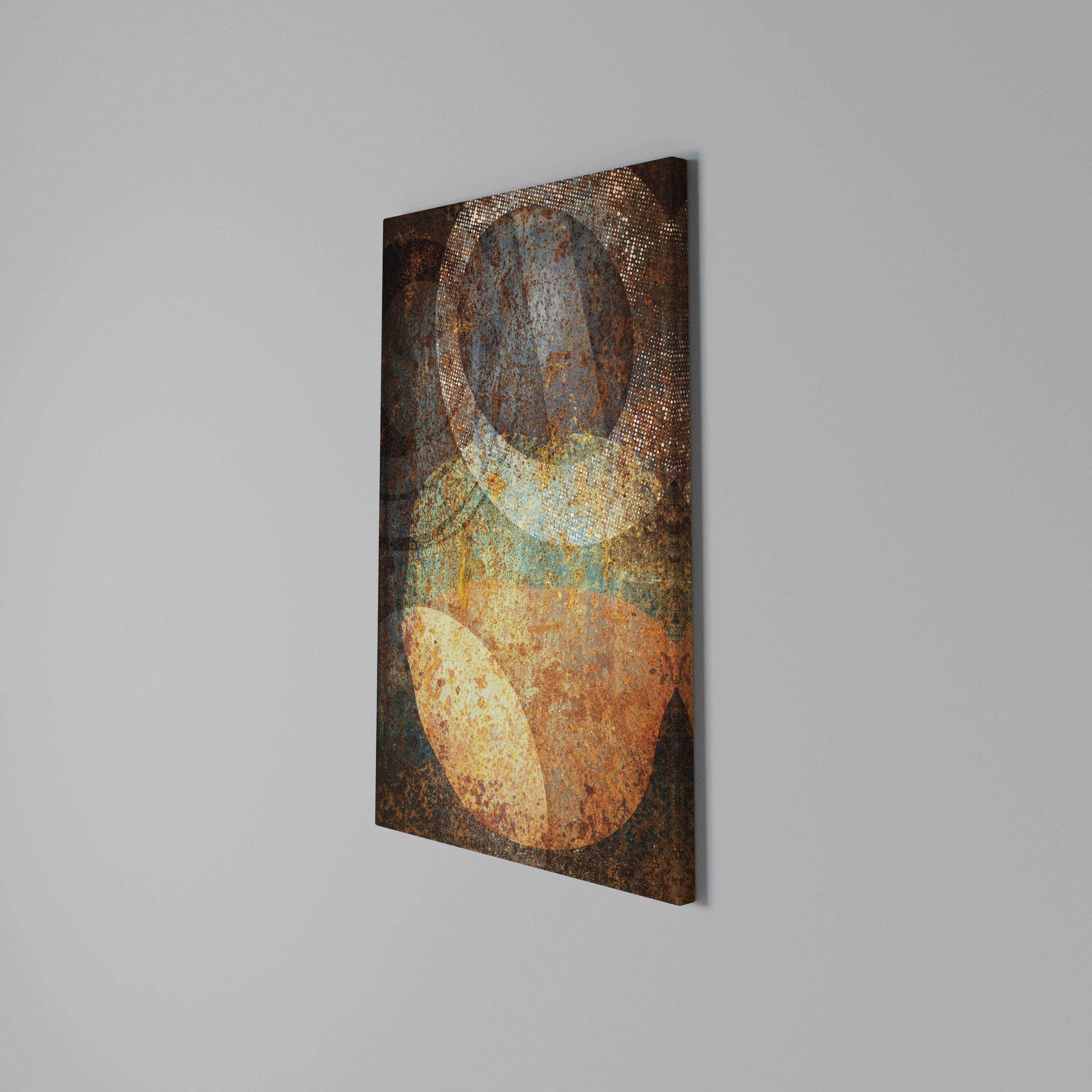 ANTIQUE AURA Vertical Canvas Print