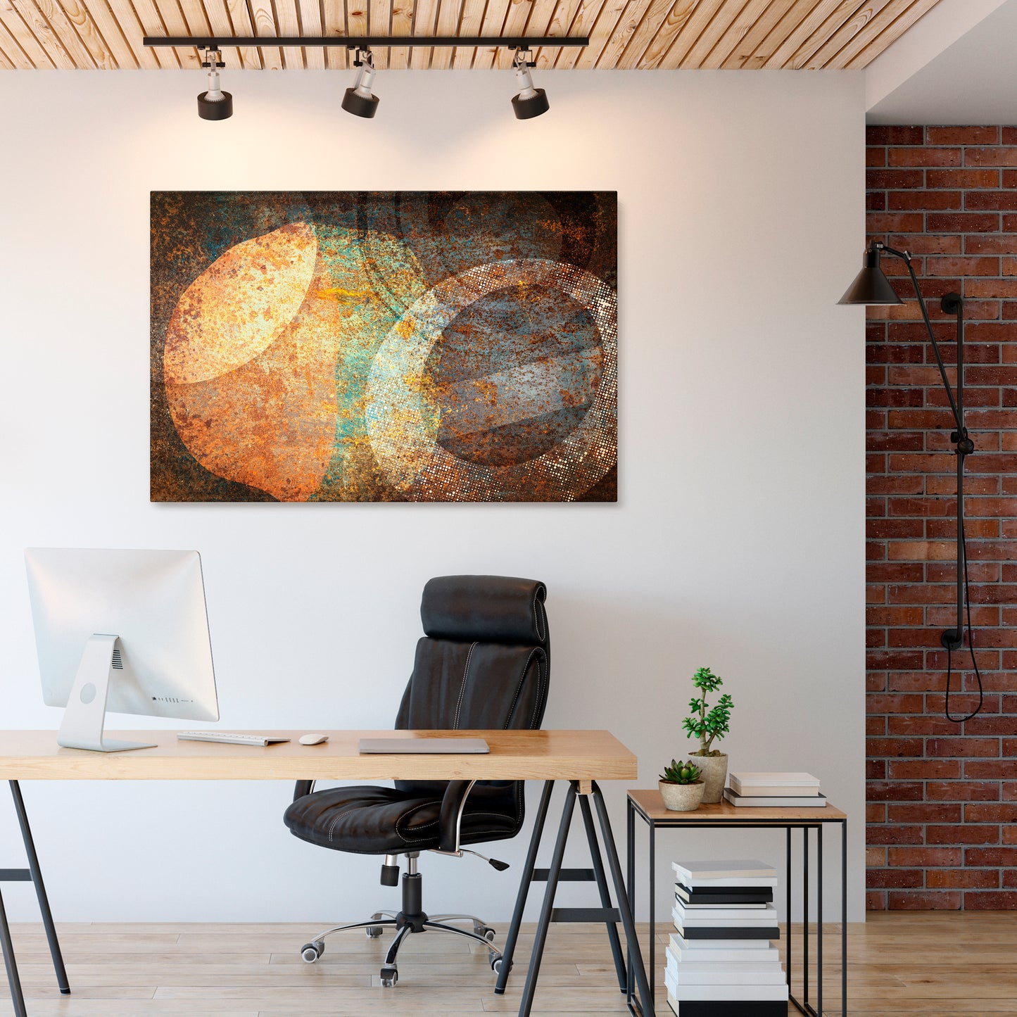 ANTIQUE AURA Horizontal Canvas Print