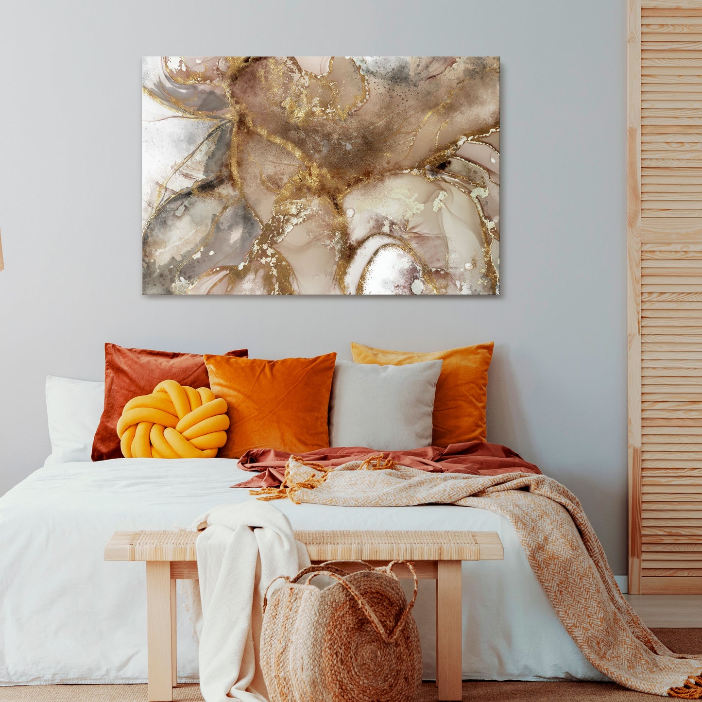 CALMING STREAMS Horizontal Canvas Print