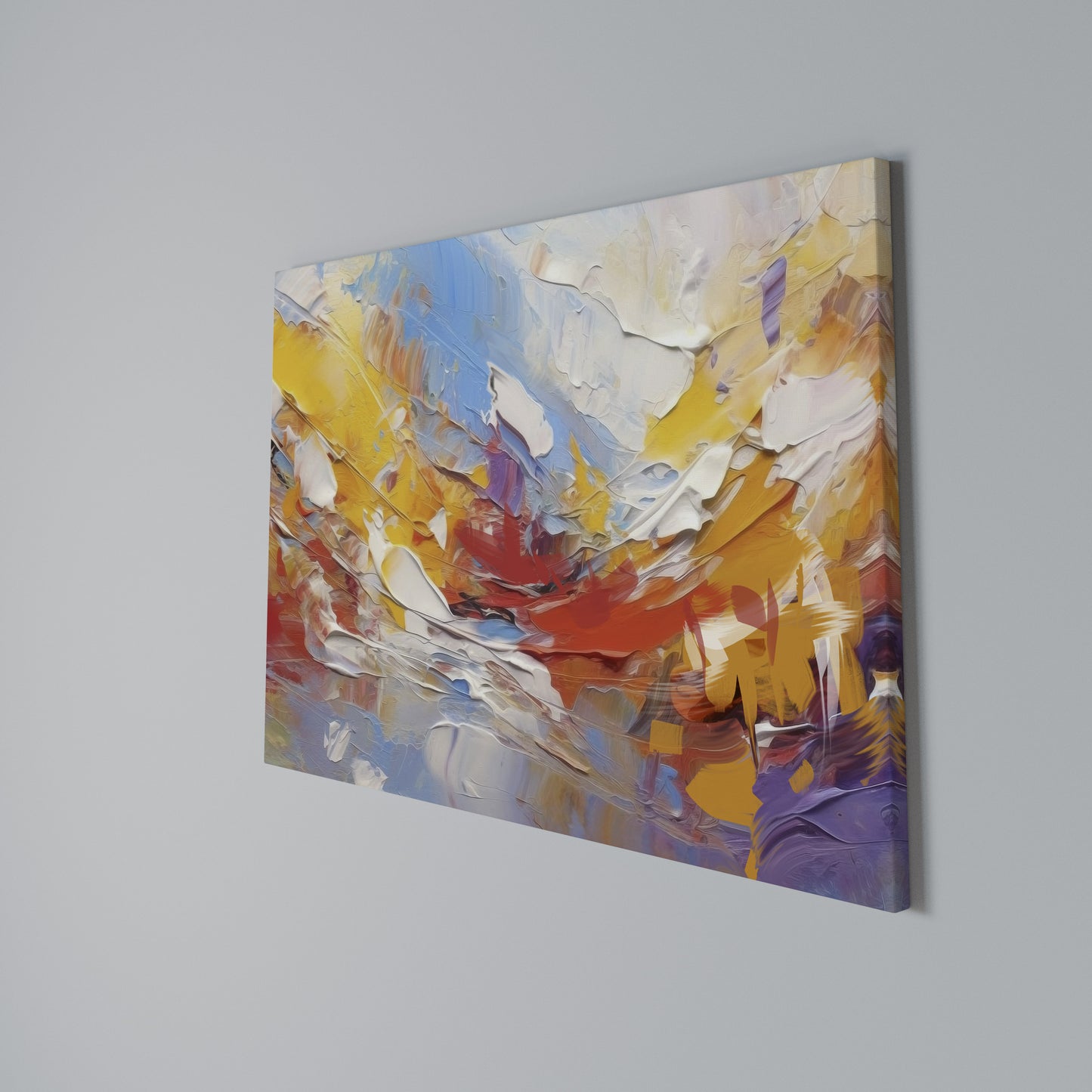 COLORFUL REVERIE Horizontal Canvas Print