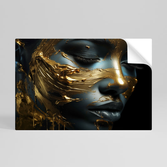 LUSTROUS BEAUTY Vodorovný samolepicí plakát